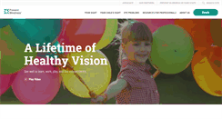 Desktop Screenshot of nebraska.preventblindness.org